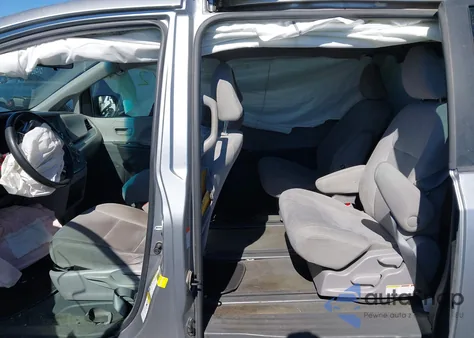 2017 Toyota Sienna L 7 Passenger from USA, damaged, VIN 5TDZZ3DC6HS841980